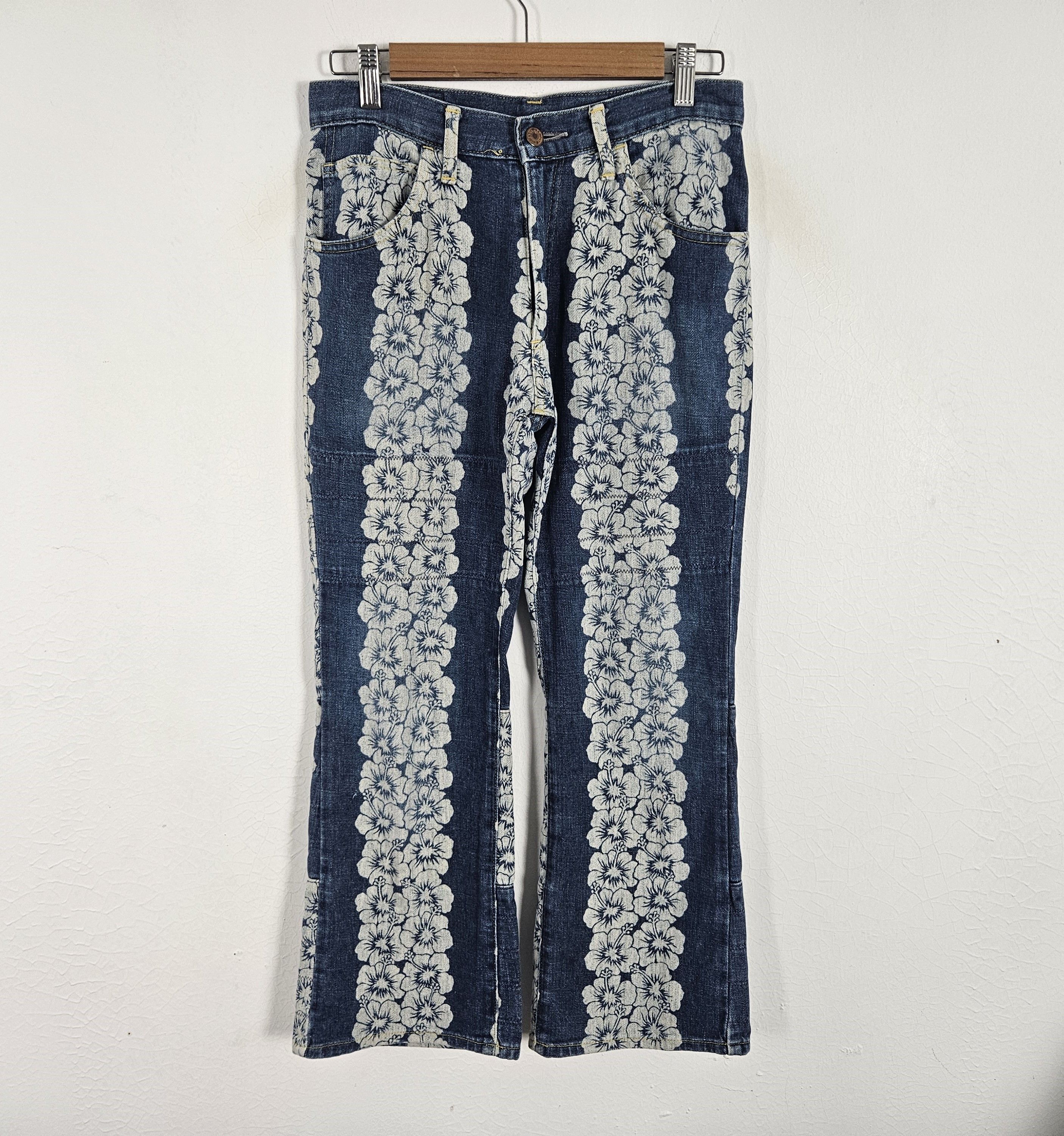 Hysteric Glamour Hysteric Glamour Flower Jeans Size US 35 - 3 Thumbnail