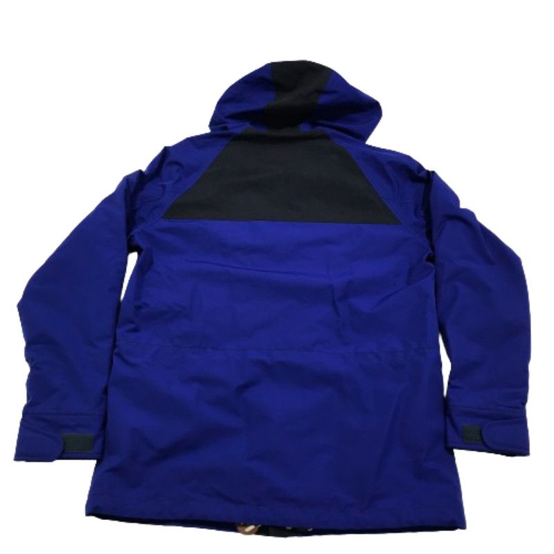 Jacket Contrasting Mountain Parka Blue