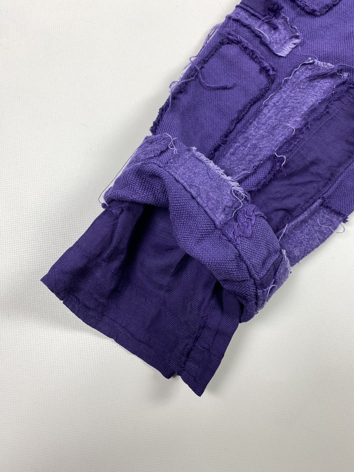 Haider Ackermann BNWT! Haider Ackermann ladies patchwork cropped pants Size 25" / US 0 / IT 36 - 8 Thumbnail