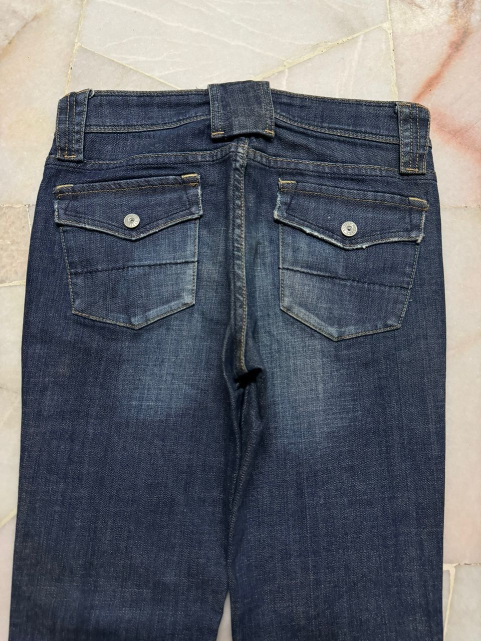 Japanese Brand VINTAGE 2000s 00-LA-LA BUSHPANTS BELL BOTTOM Size US 26 / EU 42 - 15 Thumbnail