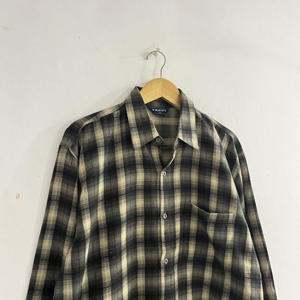 Japanese Brand Trady - LS Button Up Shirt Size US L / EU 52-54 / 3 - 3 Thumbnail