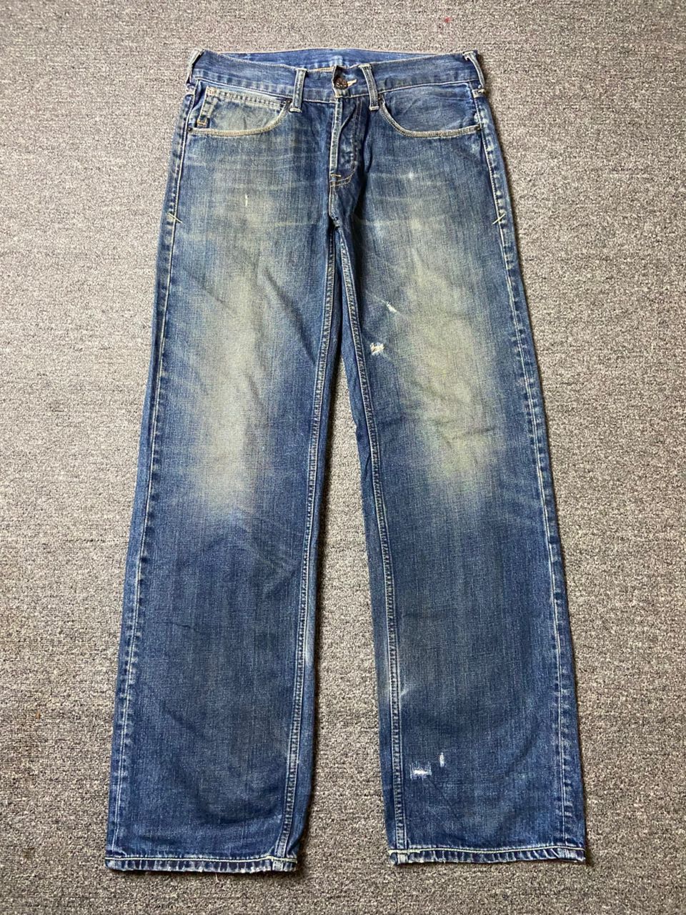 Evisu × Puma 🔥 EVISU x PUMA Straight Cut Denim Jeans 🔥 (135) Size US 33 - 1 Thumbnail