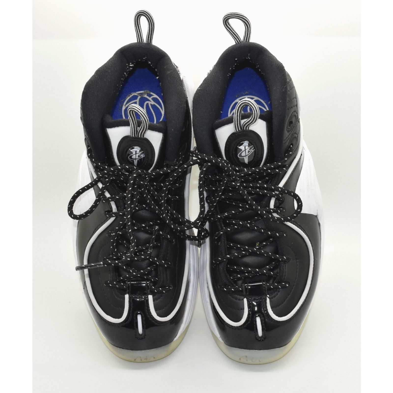 Nike NIKE AIR Penny 2 Black/White Patent Shoes DV0817-001 Sz 5.5 Size US 5.5 / EU 38 - 3 Thumbnail