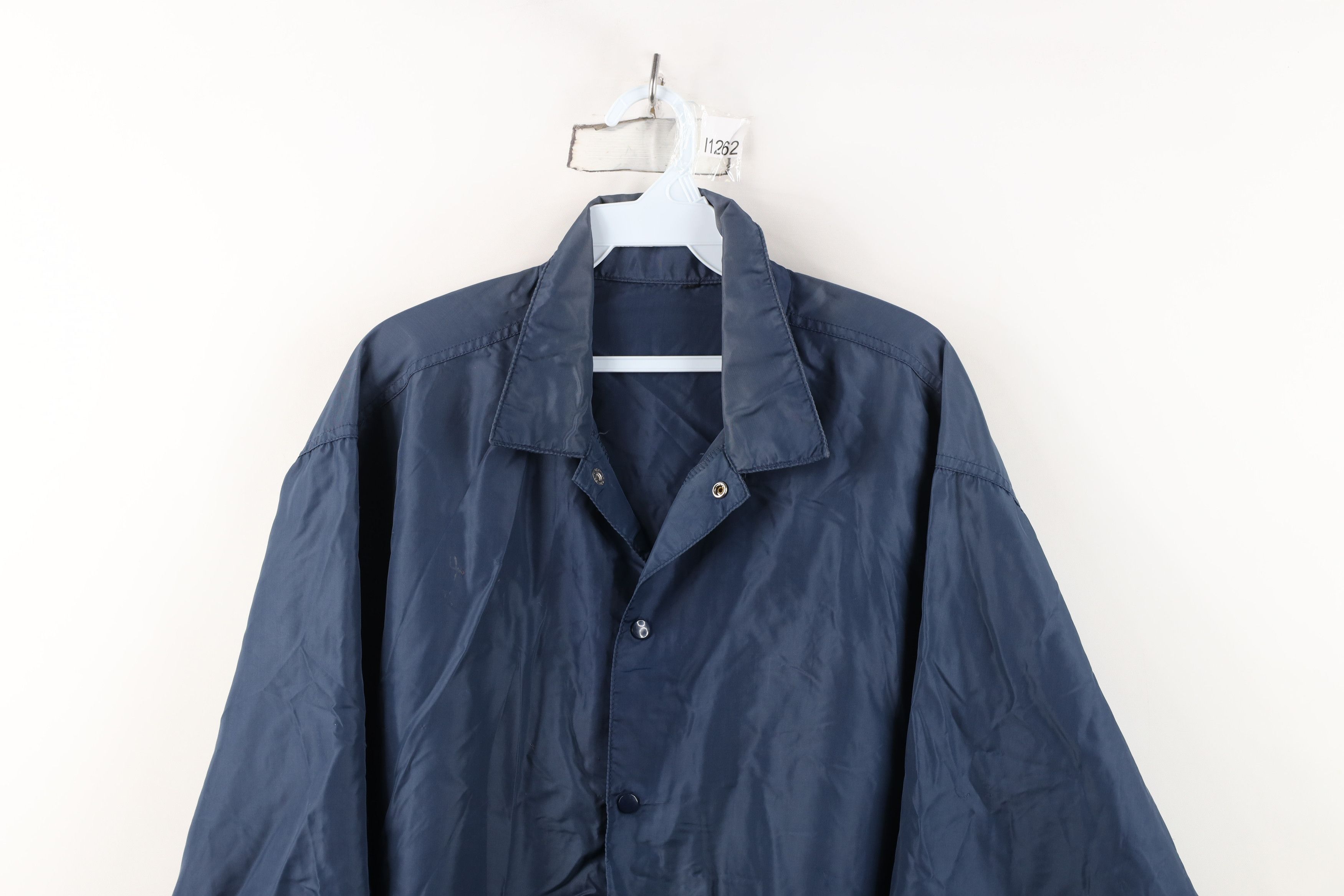 Vintage Vintage 70s Streetwear Coach Coaches Windbreaker Jacket USA Size US XL / EU 56 / 4 - 2 Thumbnail