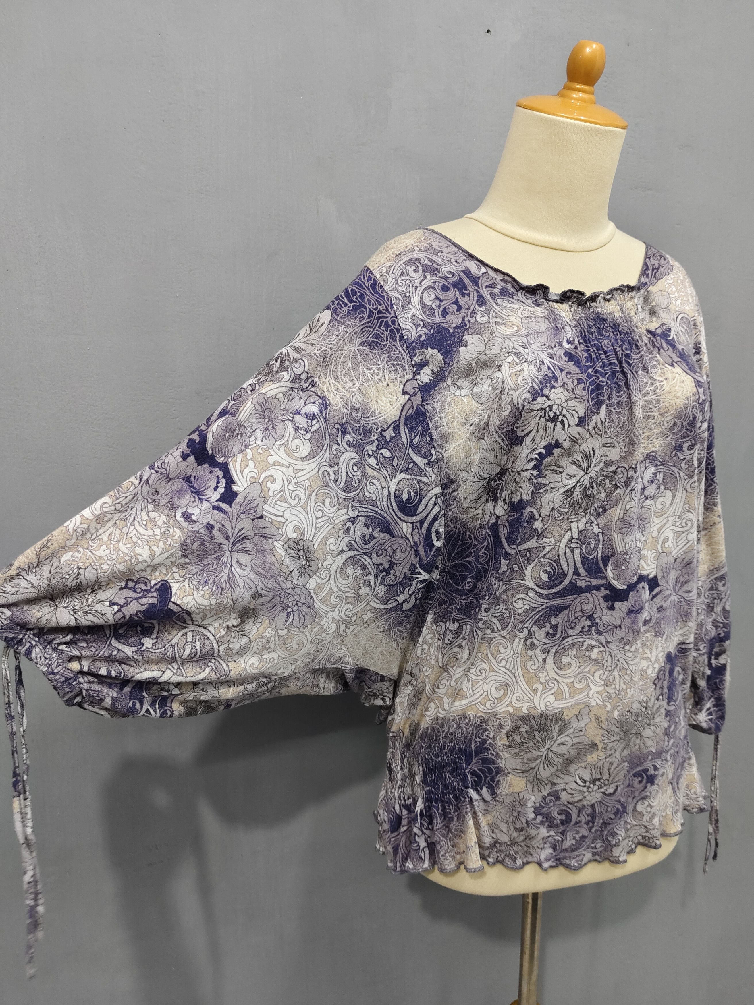 💥 Calvin Klein Jeans Hippie Bohemian Viscose Blouses