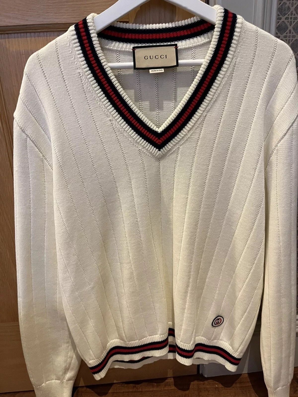 Gucci Gucci Knit V Neck Size US S / EU 44-46 / 1 - 1 Thumbnail