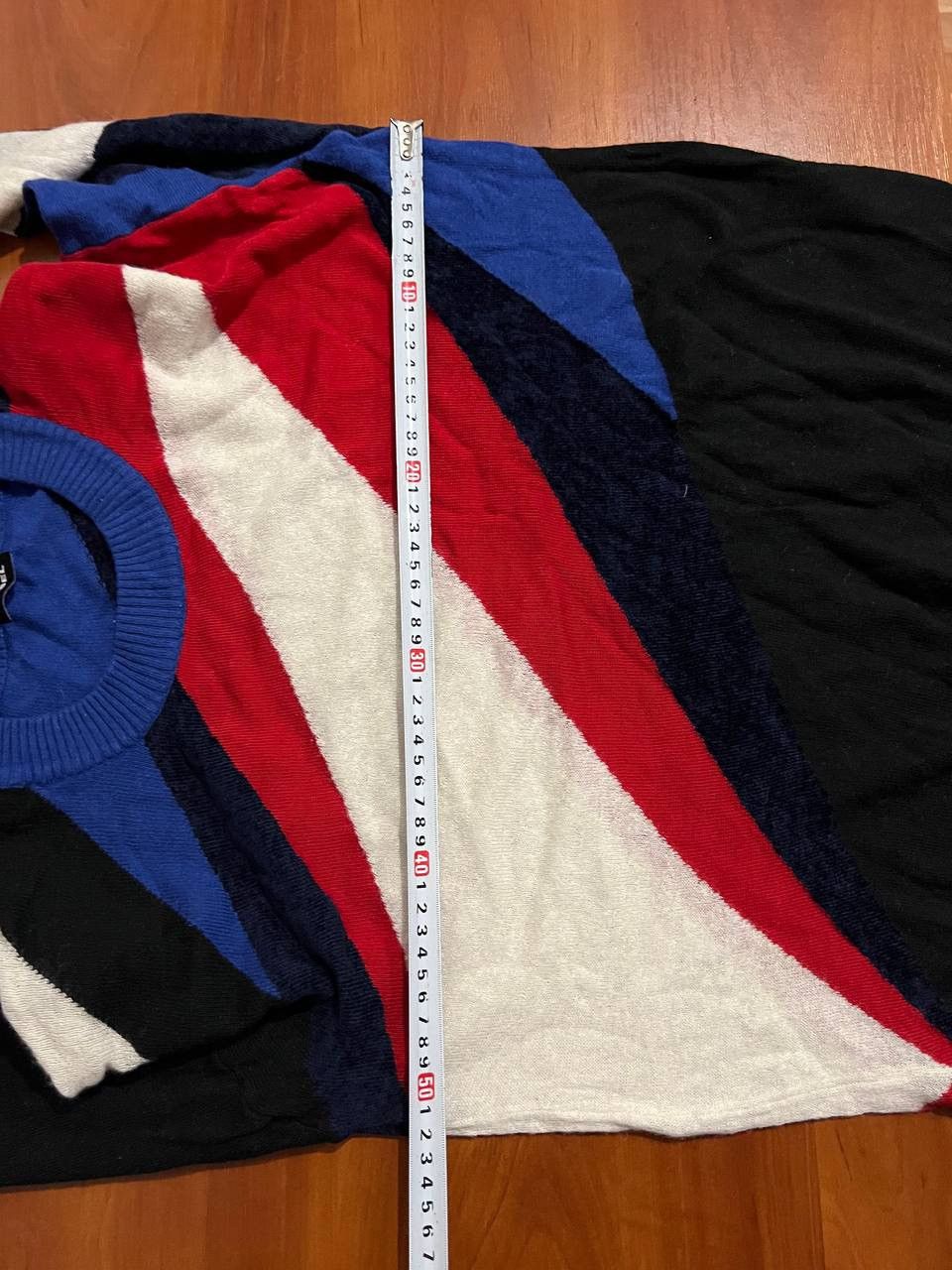Diesel DIESEL ABSTRACT MENS COLORFUL KNIT FASHION CRAZY SWEATER L Size US L / EU 52-54 / 3 - 18 Thumbnail