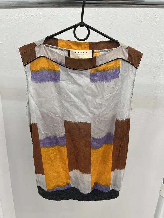 Marni Marni Wool Cotton Blouse Size XS / US 0-2 / IT 36-38 - 1 Thumbnail
