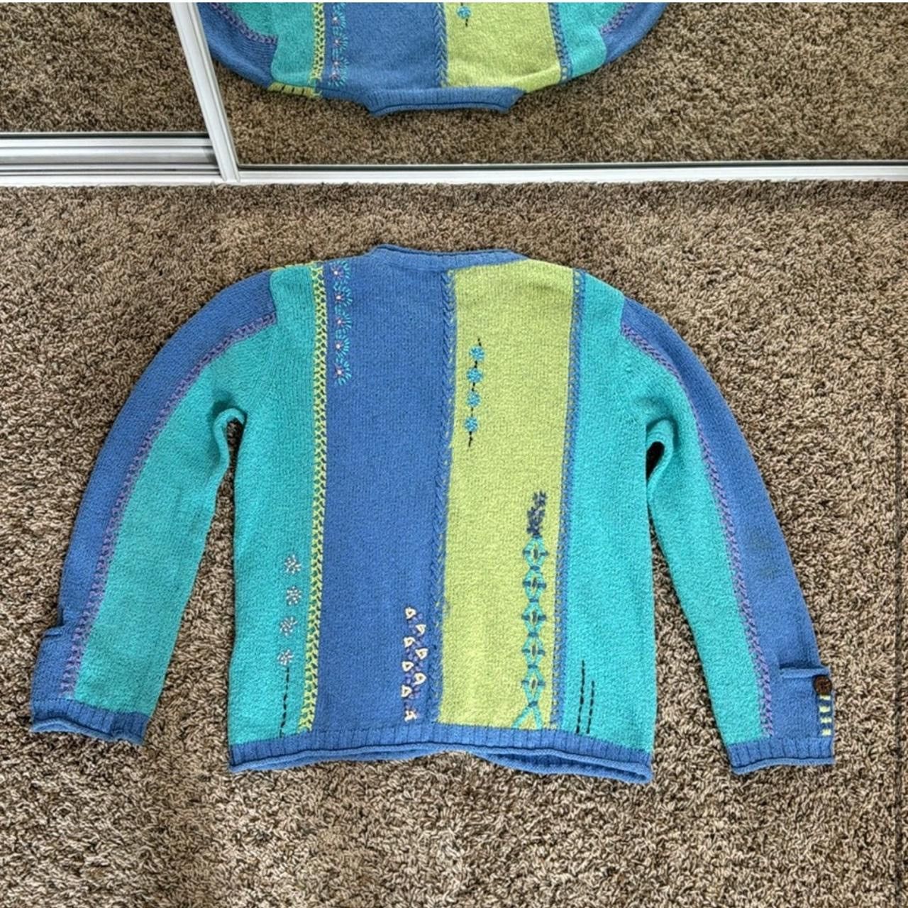 Vintage Adorable Button Down Sweater Size M / US 6-8 / IT 42-44 - 4 Thumbnail