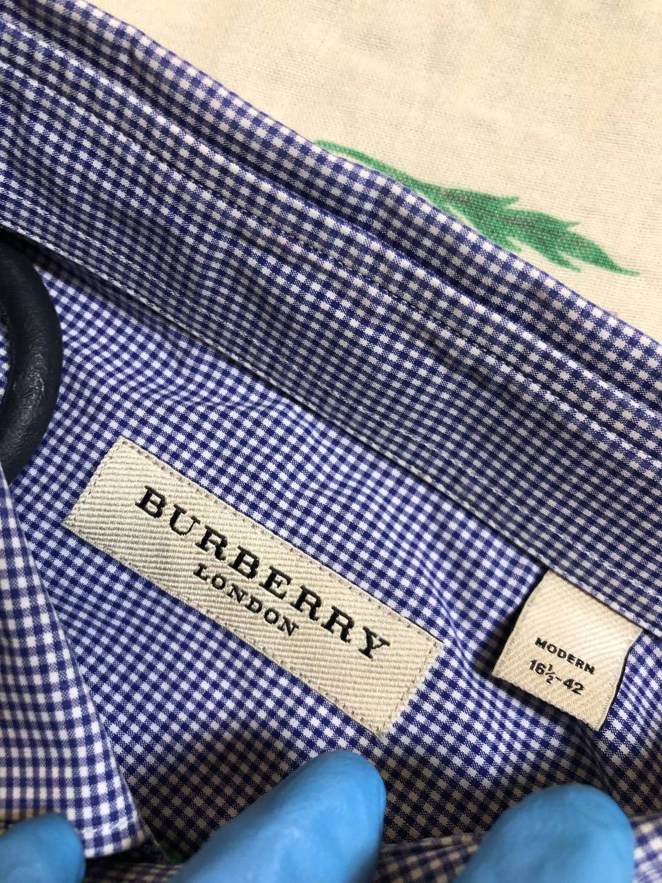 Burberry Burberry London Check Shirt Embroidered Logo Size US L / EU 52-54 / 3 - 2 Thumbnail