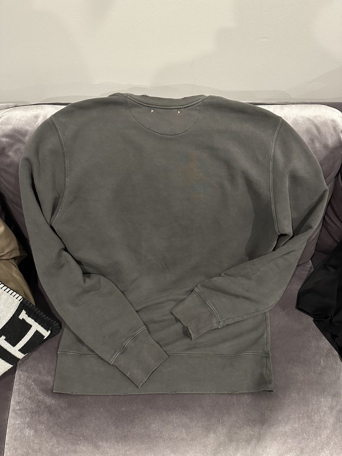 Golden Goose Golden Goose Men's Golden Distressed Crew Size US M / EU 48-50 / 2 - 4 Thumbnail