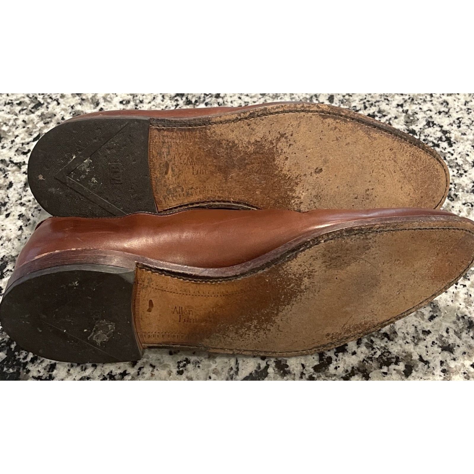 Allen Edmonds VINTAGE Allen Edmonds Delray Oxfords Dress Shoe Brown Leather Men 14B Split Toe USA Made Mens Shoes Size US 14 / EU 47 - 7 Thumbnail
