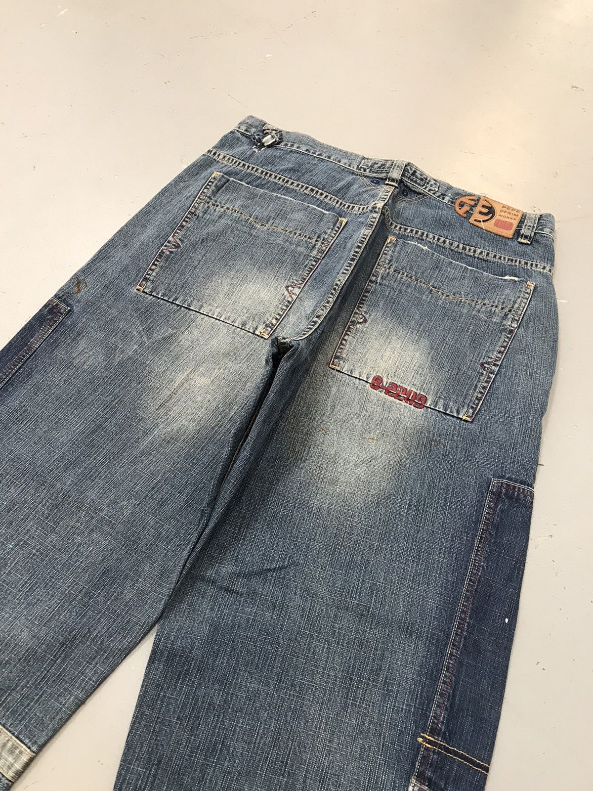 Pepe Jeans × Vintage Y2K Style Pepe Denim Worxx Size US 36 / EU 52 - 4 Thumbnail