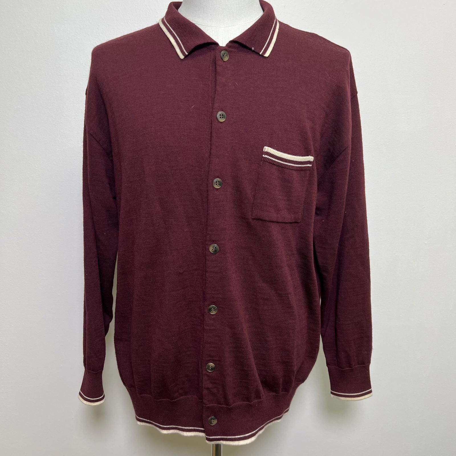 Vintage Christian Dior Button Up Cardigan