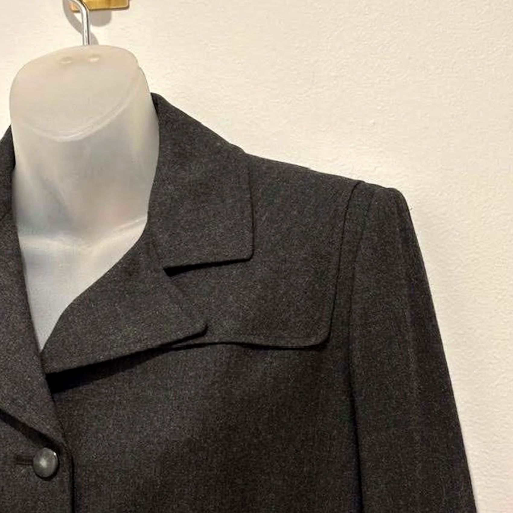Talbots Vintage Talbots Black Wool Blazer Jacket - Womens Size 8 Size M / US 6-8 / IT 42-44 - 5 Thumbnail
