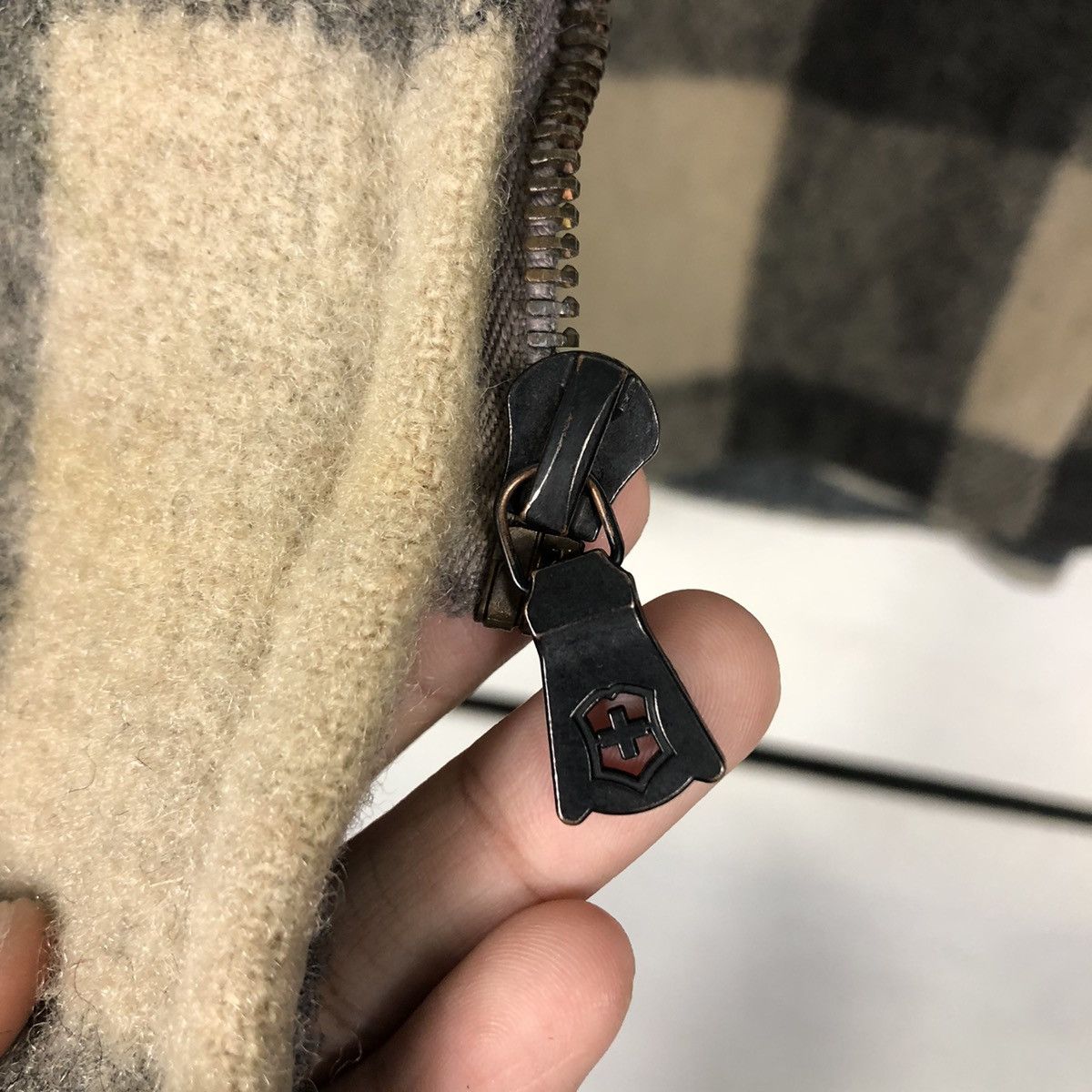 Woolrich Woolen Mills 📌Vintage Bomber Jacket Woolrich Tartan Design Blanket Size US S / EU 44-46 / 1 - 17 Thumbnail