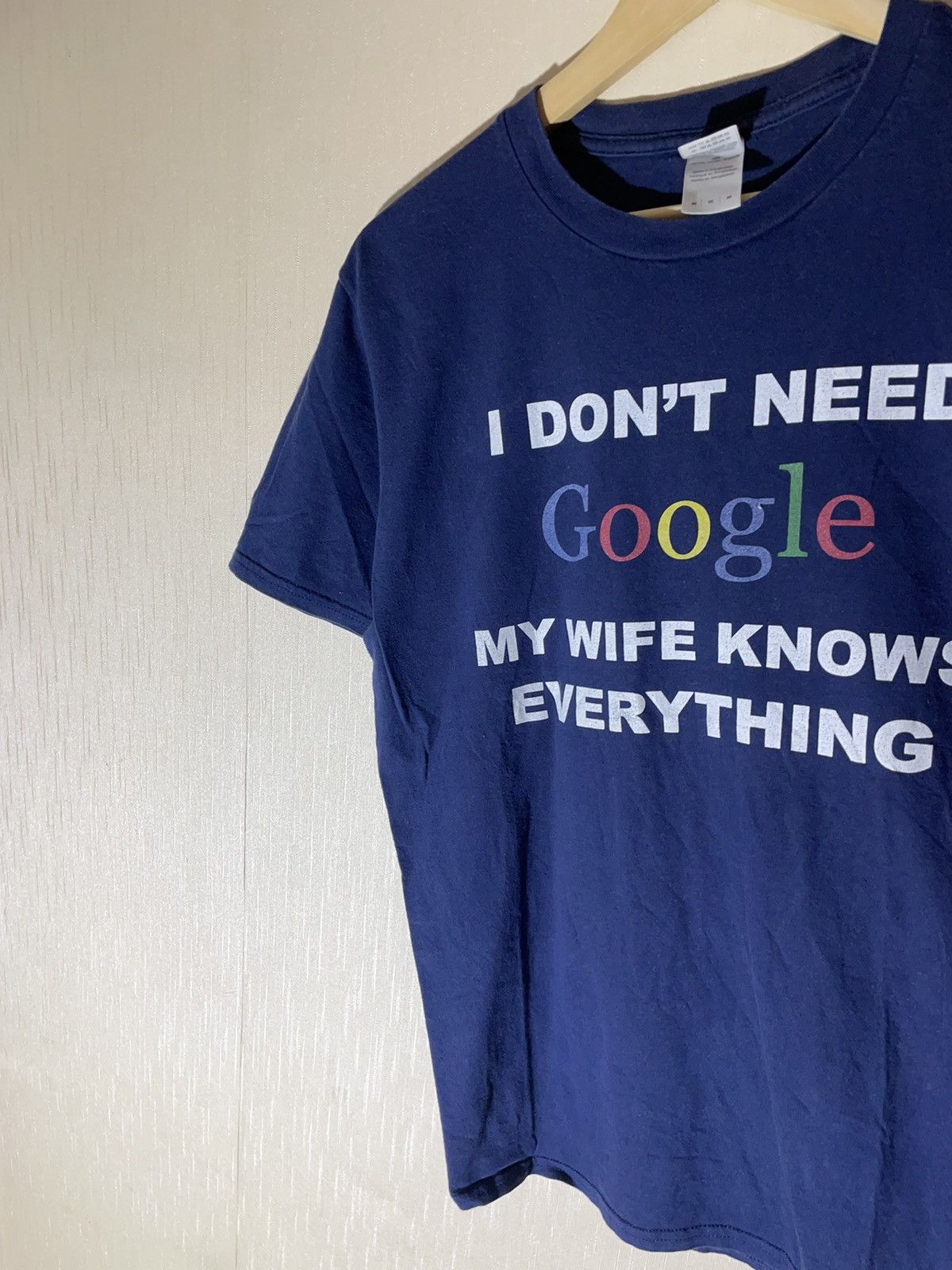 Vintage Google vintage Humor crazy T shirt Size US M / EU 48-50 / 2 - 7 Thumbnail