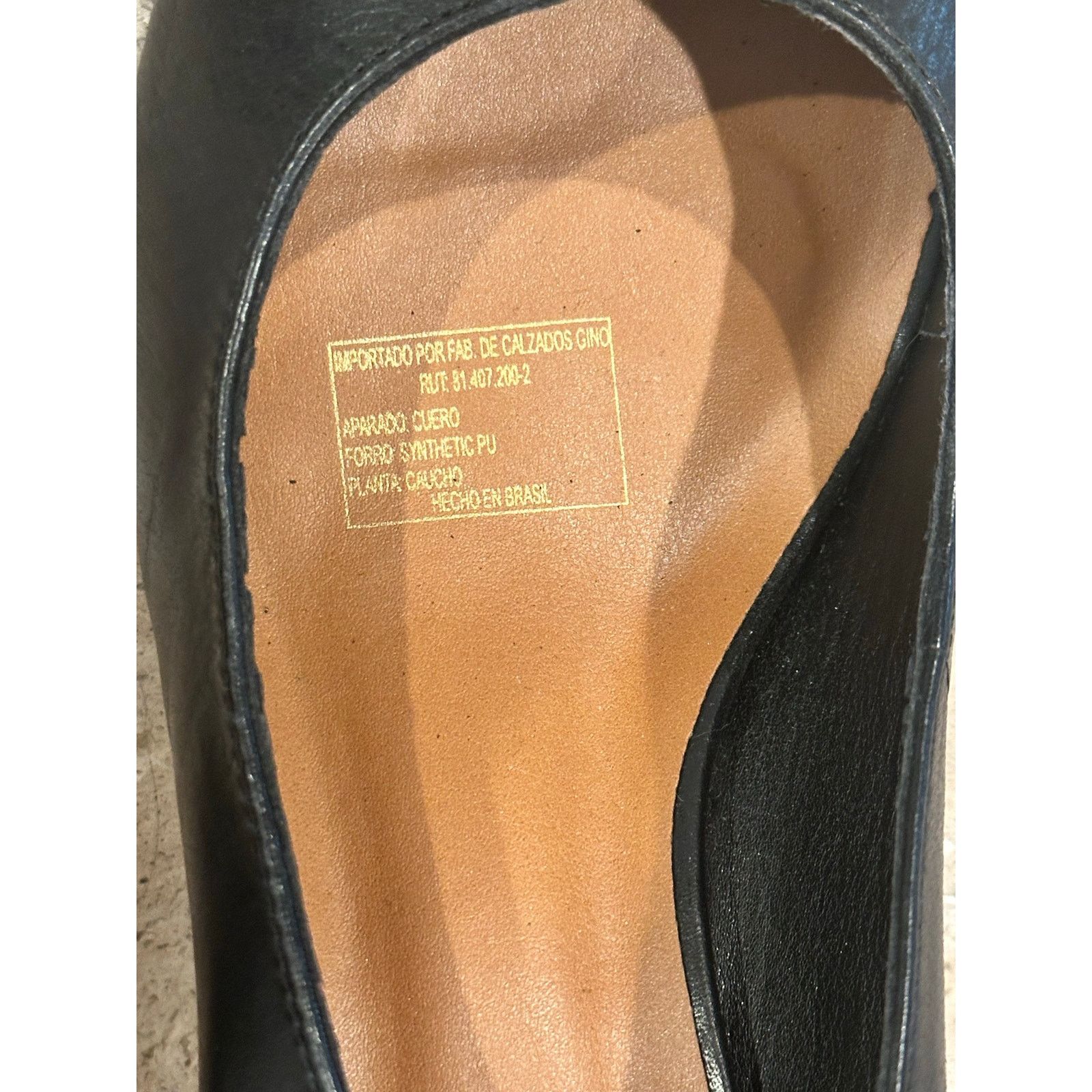 Pollini Pollini Peep Toe Block Heel Pump Black Leather size 39 / 8.5 Size US 8.5 / IT 38.5 - 8 Thumbnail