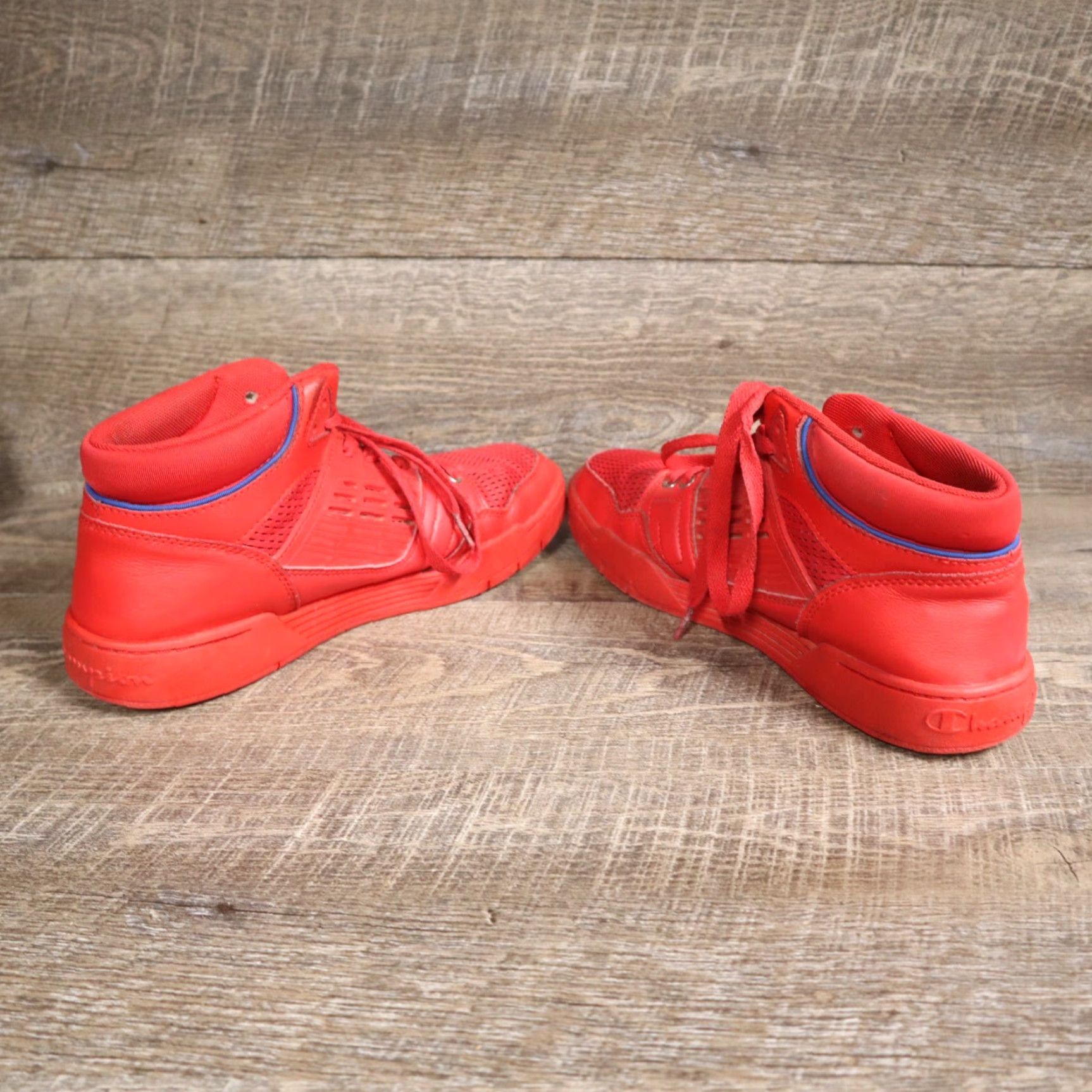 Champion Champion Men Sneaker 3 on 3 High Top Basketball Shoes Red 9.5 W CPS10301M Mens Shoes Basketball Red Size US XL / EU 56 / 4 - 5 Thumbnail