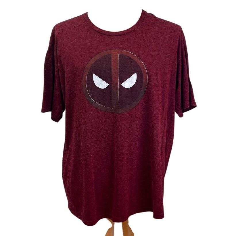 Mad Engine Marvel Mens 2XL Deadpool PolyCotton Short Sleeve Shirt Size US XXL / EU 58 / 5 - 1 Thumbnail