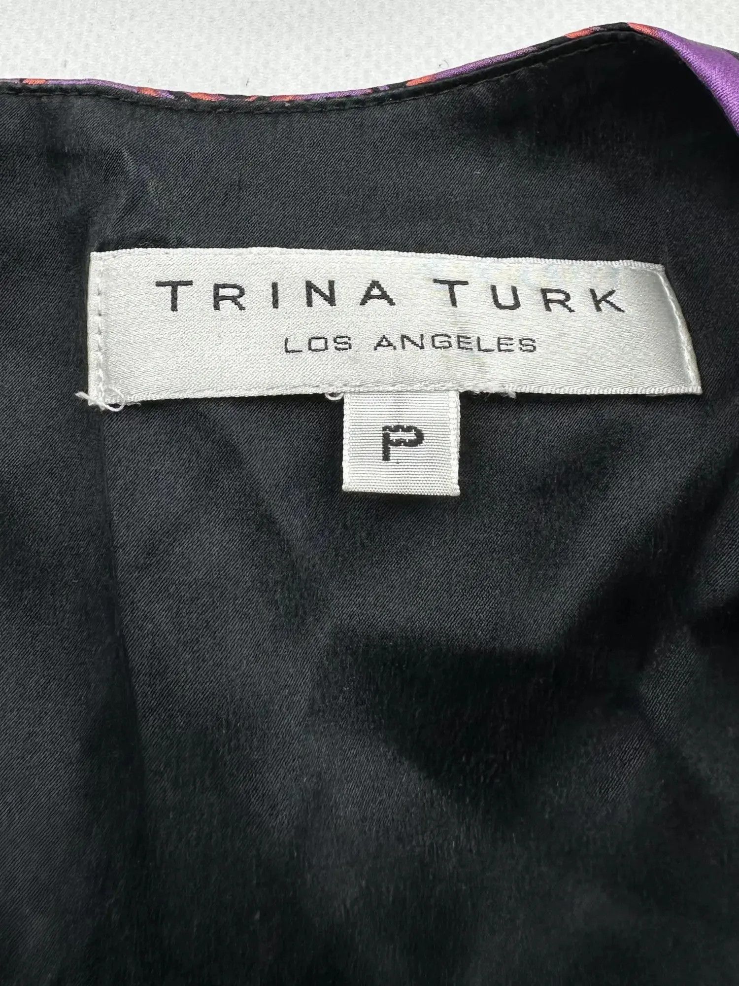 Trina Turk Trina Turk Silk Tank Top (B179) Size M / US 6-8 / IT 42-44 - 4 Thumbnail