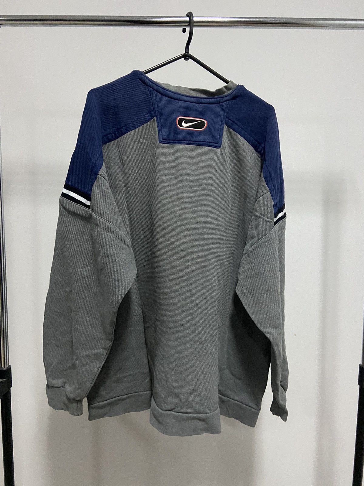 Nike × Vintage Nike Sweatshirt big Logo Vintage 90s skate Size US XL / EU 56 / 4 - 2 Thumbnail