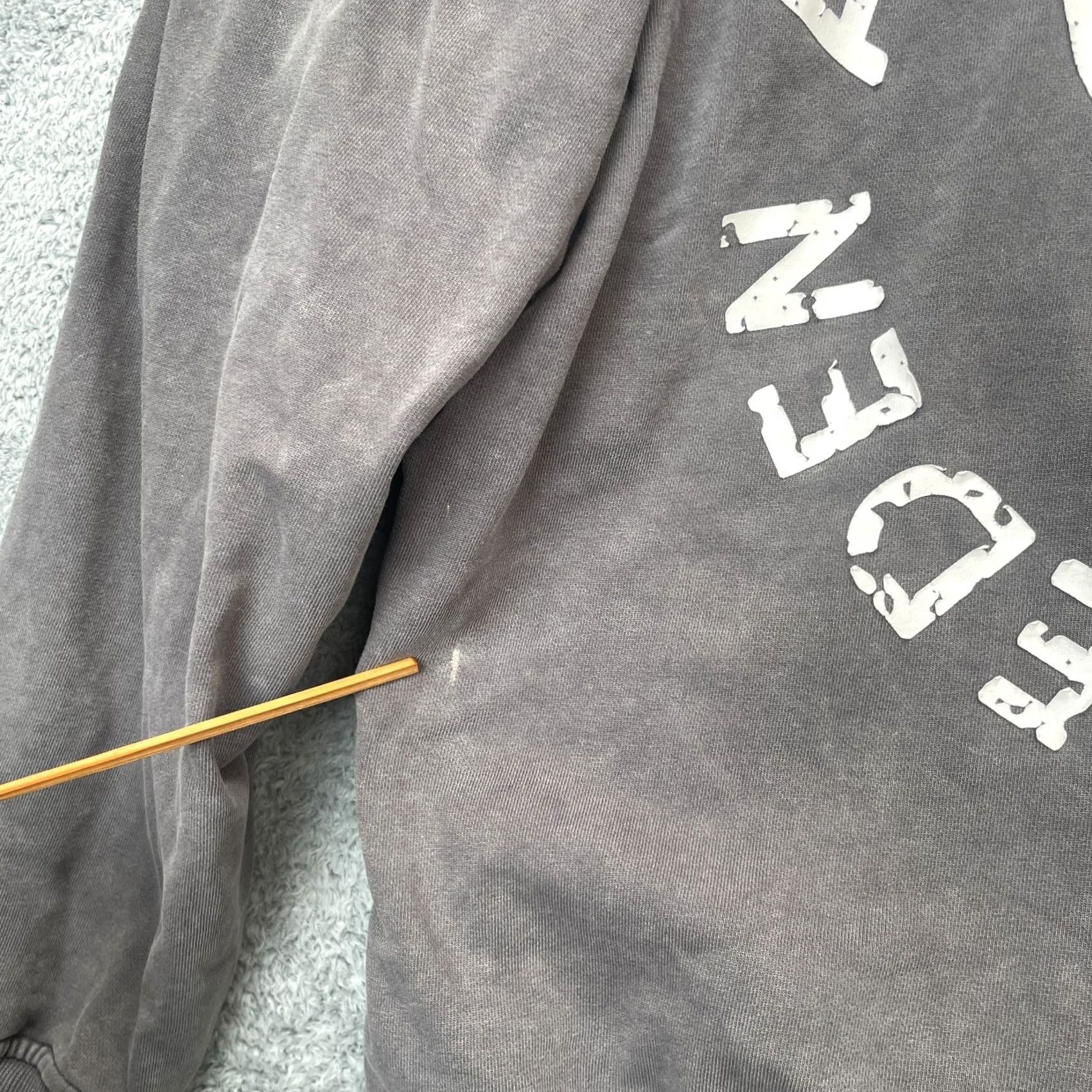 Vintage Aelfric Eden Hoodie Mens XL Gray Oversized Washed Graphic Print Cotton Size US XL / EU 56 / 4 - 6 Thumbnail