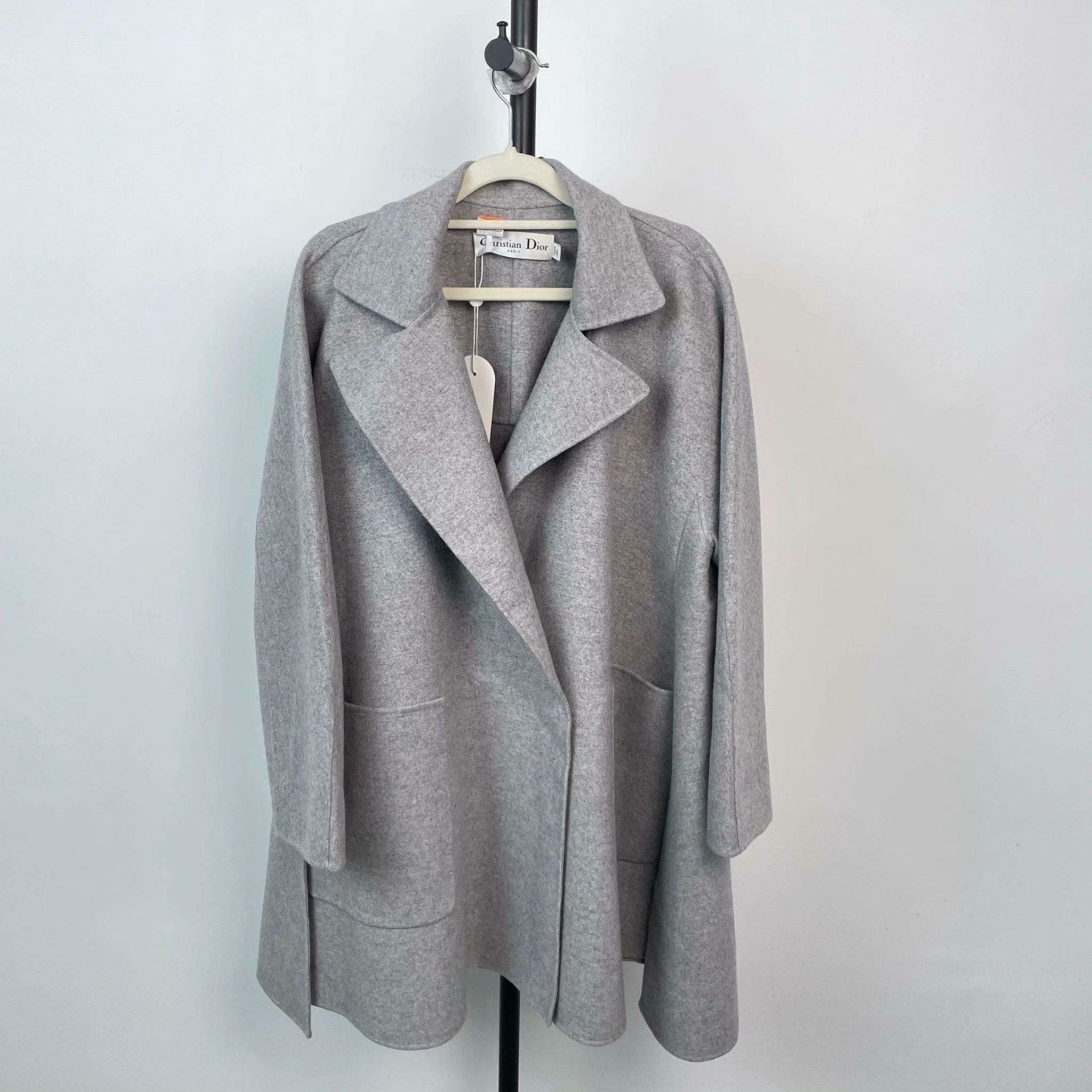 Dior Dior Gray Coat XS Women Size XS / US 0-2 / IT 36-38 - 1 Thumbnail