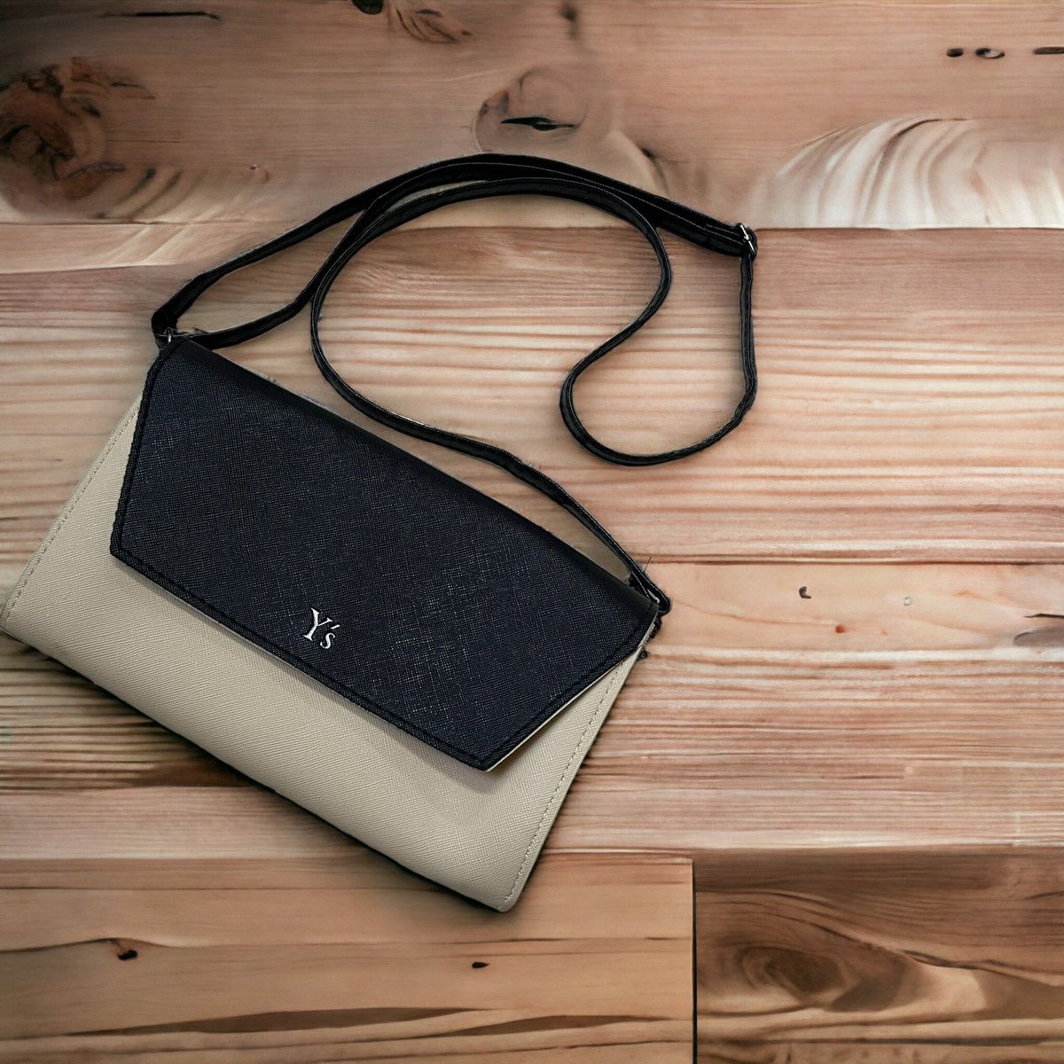 Yohji Yamamoto YOHJI YAMAMOTO Y'S LEATHER WALLET/CLUTCH + SLING STRAP Size ONE SIZE - 1 Thumbnail