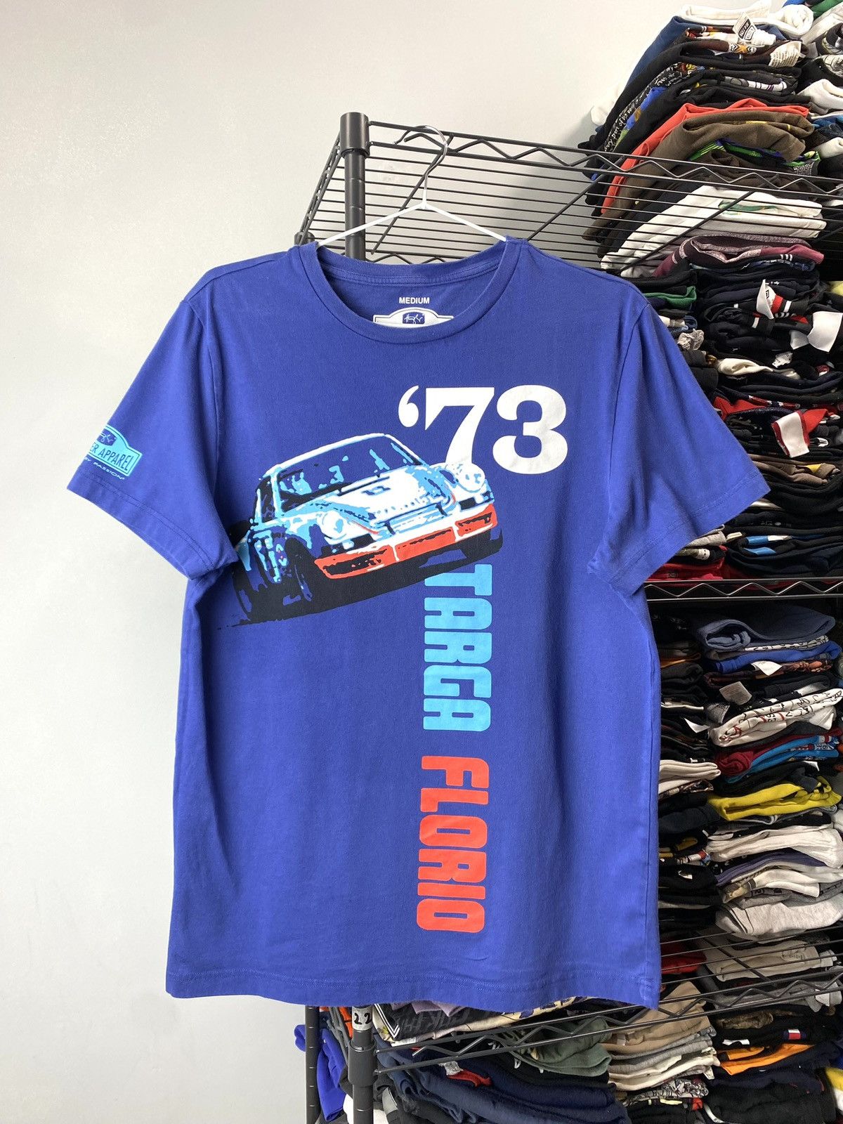 Porsche Design Vintage Porsche Racing T Shirt Targa 1973 911 991 992 Size US M / EU 48-50 / 2 - 1 Thumbnail