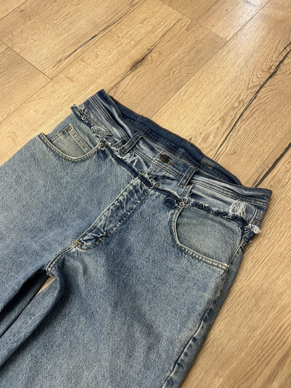 Lee Custommade doublewaits jeans pants Size US 42 / EU 58 - 9 Thumbnail