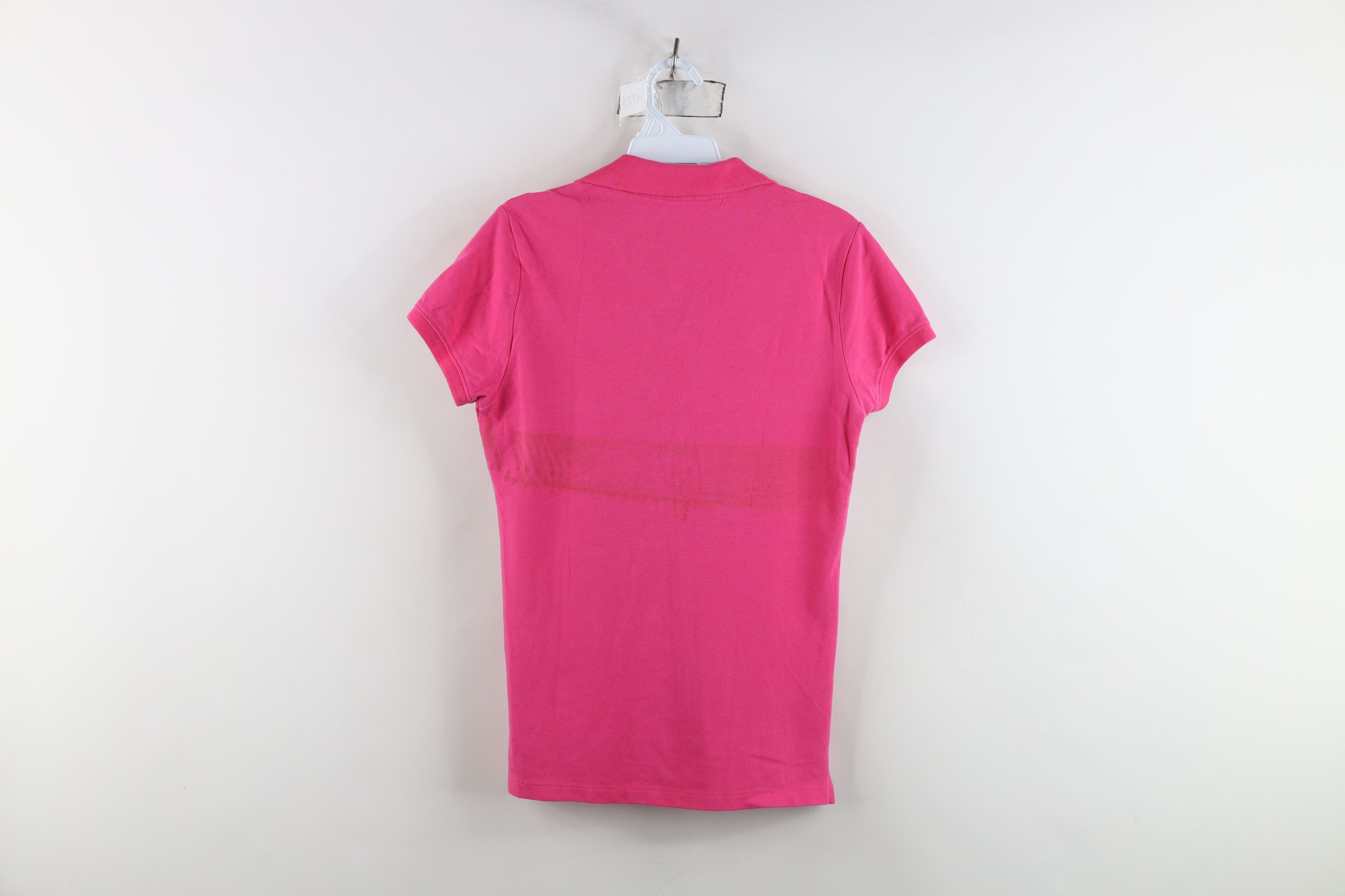 Aeropostale Vintage Y2K Aeropostale Babydoll Collared Polo Shirt Pink Size L / US 10 / IT 46 - 12 Thumbnail
