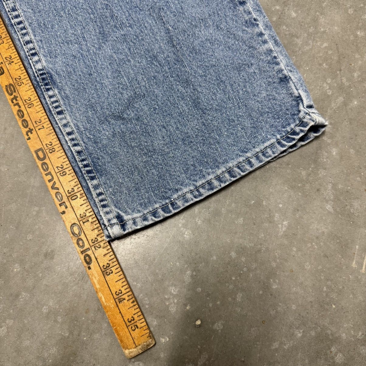 JNCO × Levi's × Vintage Vintage Y2K Levi's SilverTab Baggy Jeans Skater Wide Leg Size US 29 - 19 Thumbnail