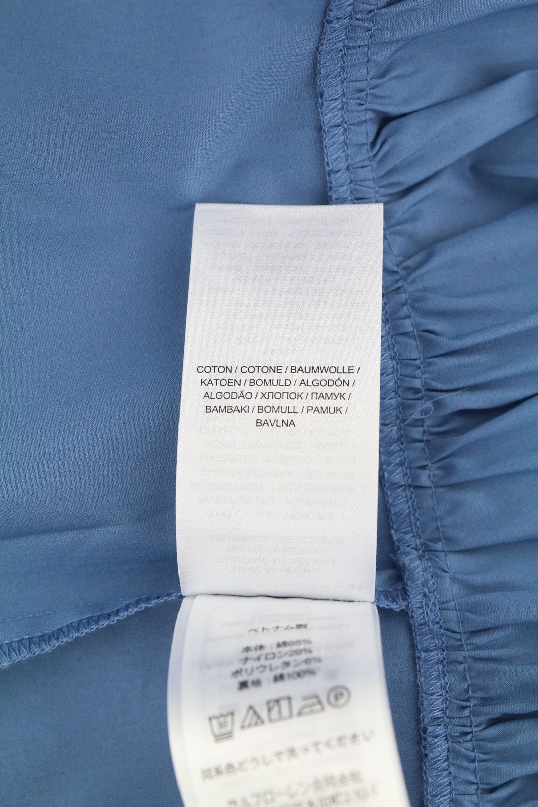 Lauren Ralph Lauren S Blue Sleeveless Tie-Front Tiered Dress 84682 Size S / US 4 / IT 40 - 9 Thumbnail