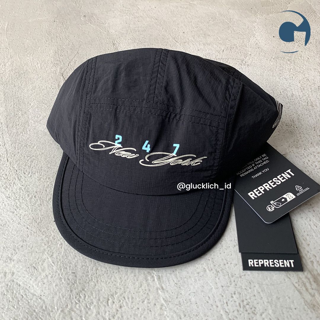 Other Represent 247, New York Cap in Black Size ONE SIZE - 5 Thumbnail