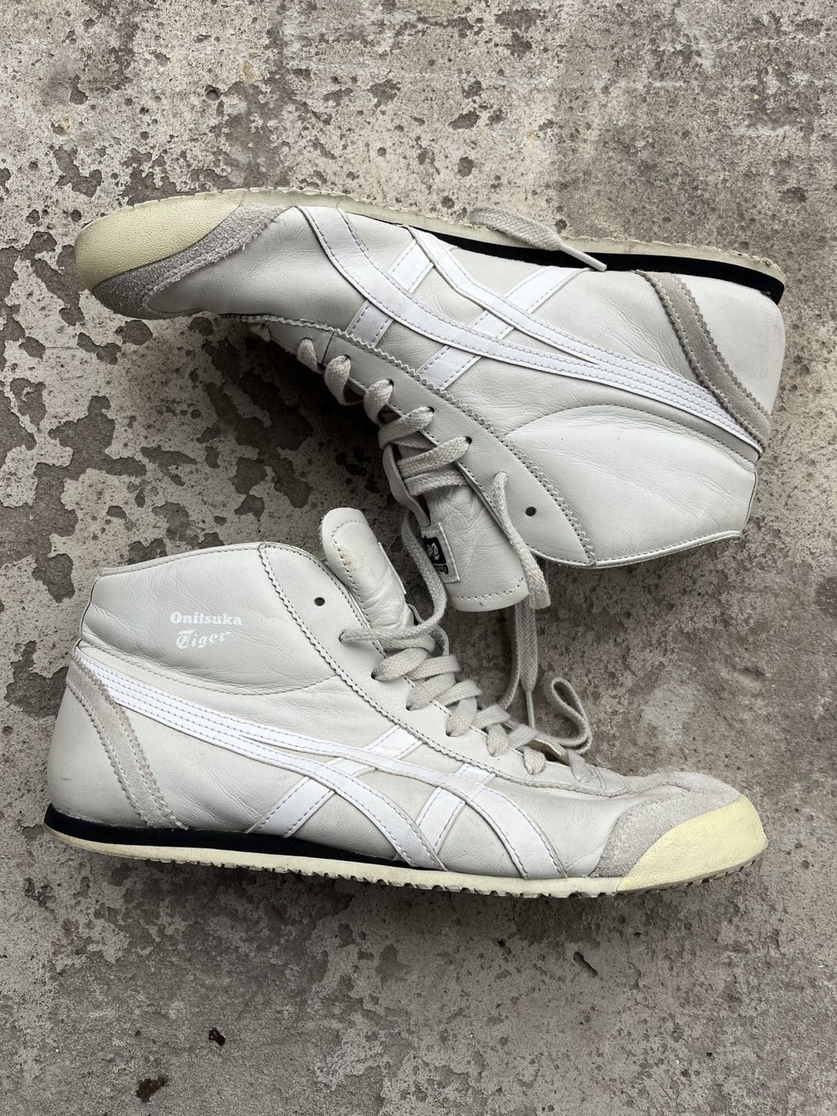 Asics × Onitsuka Tiger Asics Onitsuka Tiger Tokyo Leather High Sneakers Shoes Y2K Size US 10 / EU 43 - 1 Thumbnail
