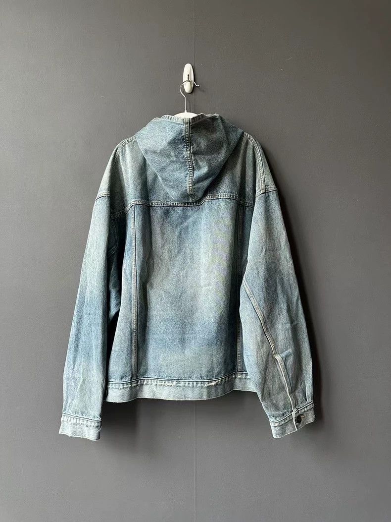 Balenciaga Balenciaga size 2 Hooded Denim Hoodie Size US S / EU 44-46 / 1 - 2 Thumbnail