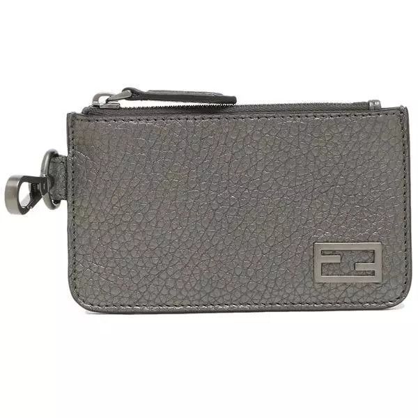 Fendi o1loc1c0824 Size: OS / Card Holder in Grey Size ONE SIZE - 1 Thumbnail