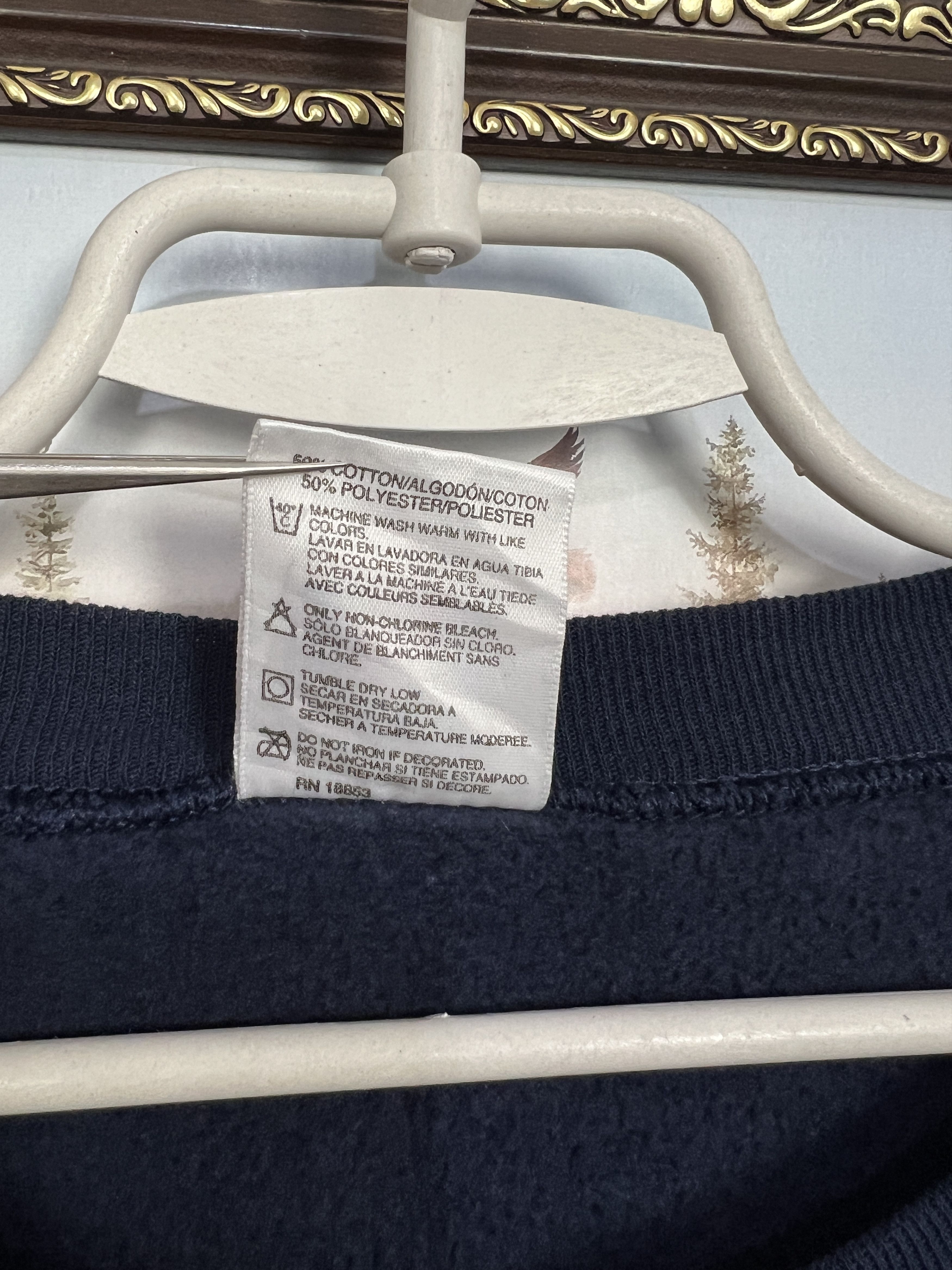 Vintage Brigham Young University Cougar Football Sweatshirt Crewneck Size US L / EU 52-54 / 3 - 6 Thumbnail