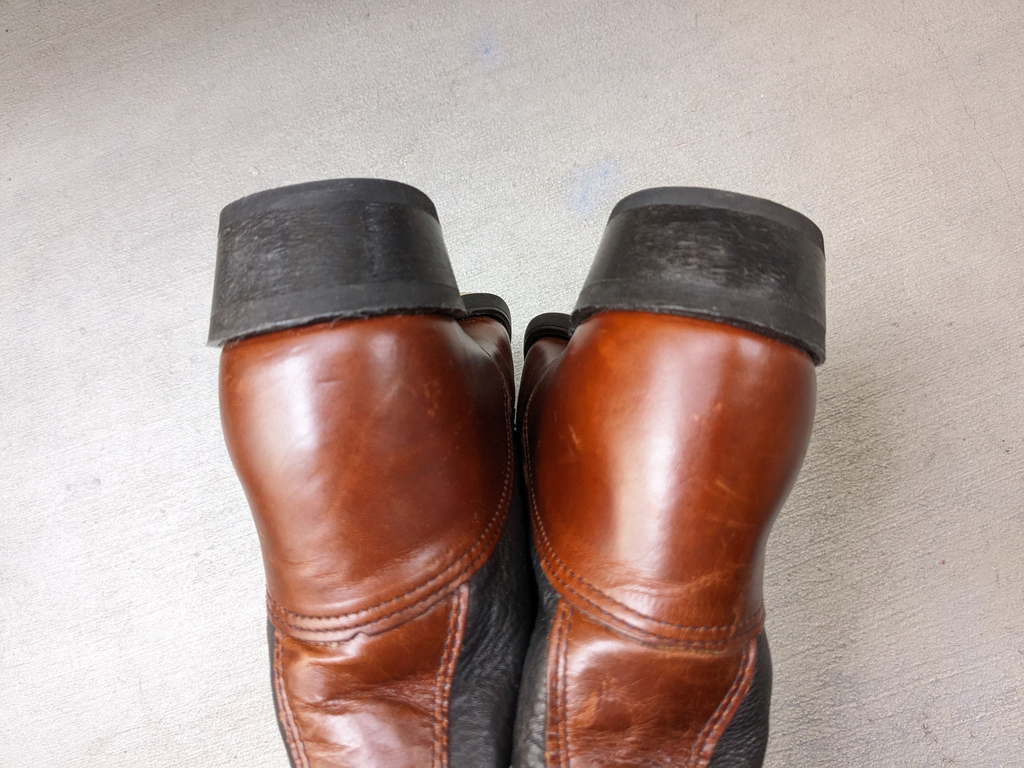 Durango Durango Cowboy Boots 9 EE Wide Brown Leather Combat Western Size US 9 / EU 42 - 10 Thumbnail