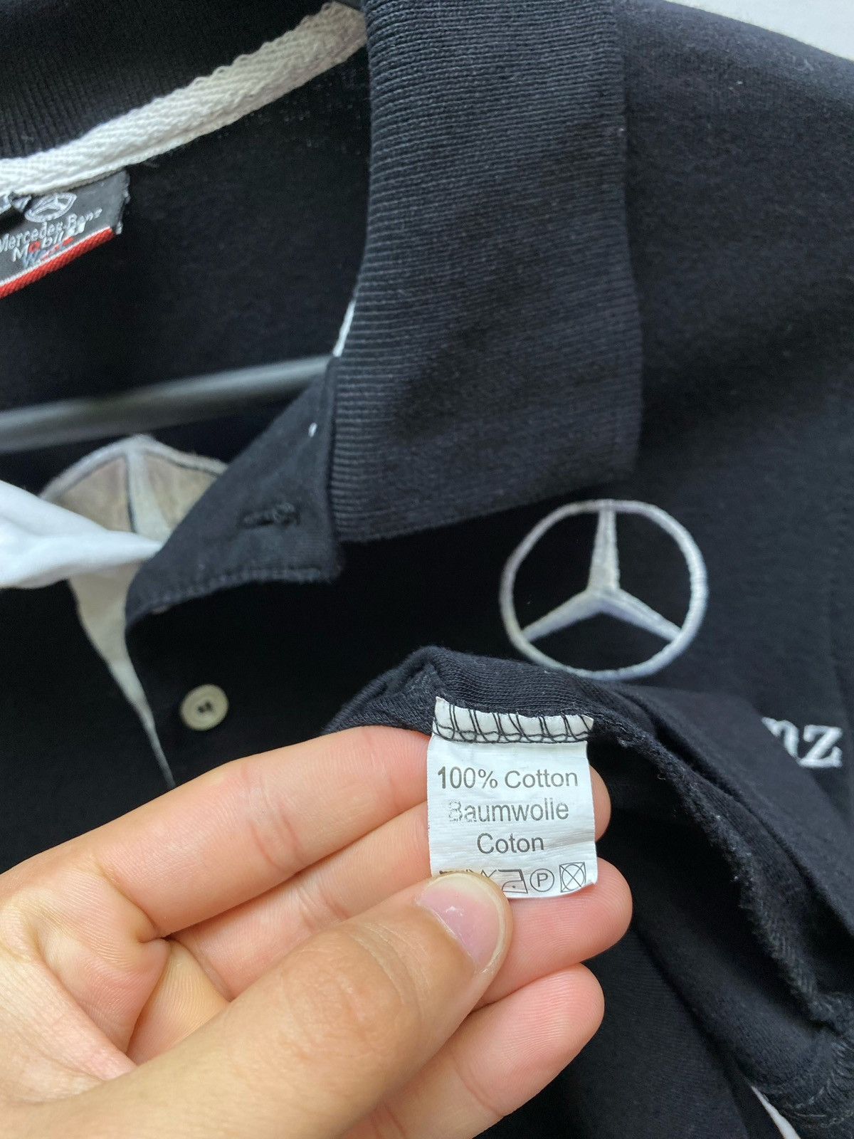 Mercedes-Benz × Vintage Vintage T-shirts Mercedes- Benz Mc Laren AMG D2 Polo Y2K Size US S / EU 44-46 / 1 - 12 Thumbnail
