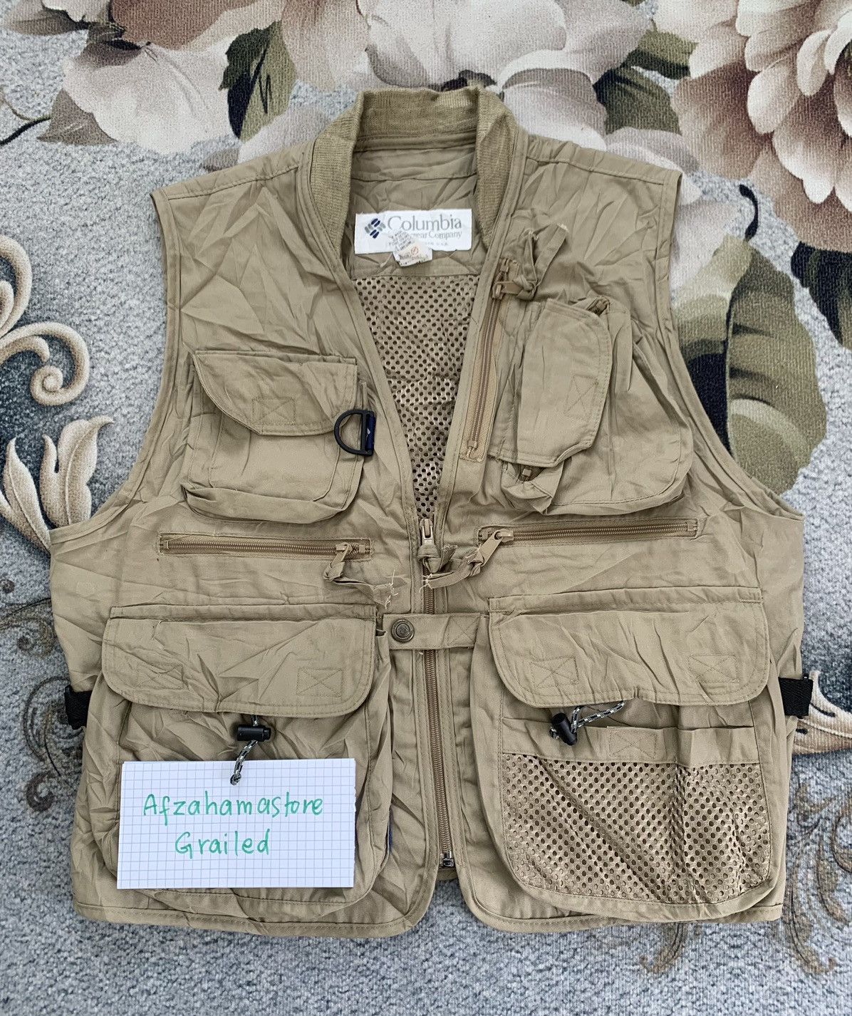 Columbia Columbia Tactical Cargo Multipockets Style Vest Size US L / EU 52-54 / 3 - 1 Thumbnail
