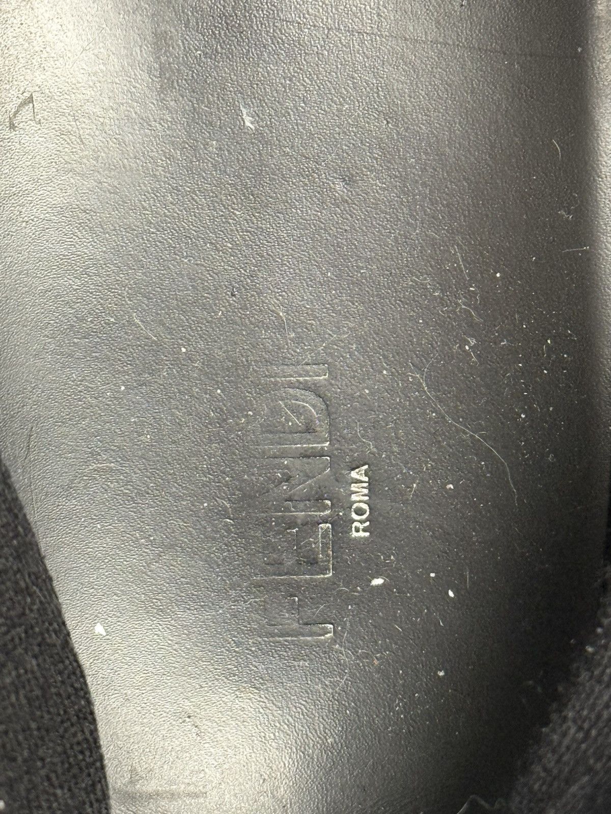 Fendi Fendi Calfskin Hi Tops in Grey Size US 9 / EU 42 - 7 Thumbnail