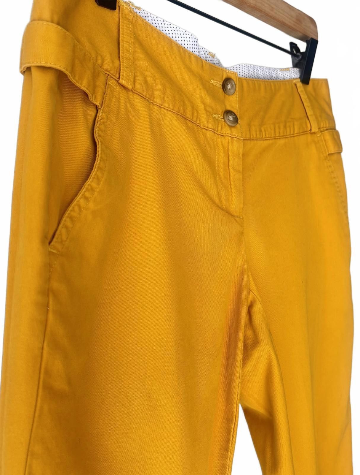 Lands' End Lands' End Women's Casual Pants - Bright Orange, Size 4 Size 27" / US 4 / IT 40 - 4 Thumbnail