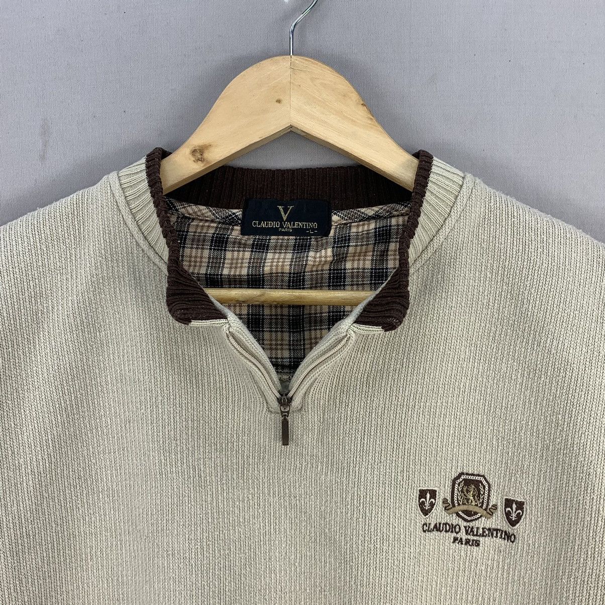 Japanese Brand Claudio Valentino Paris Vintage Pullover Sweatshirt Size US L / EU 52-54 / 3 - 4 Thumbnail