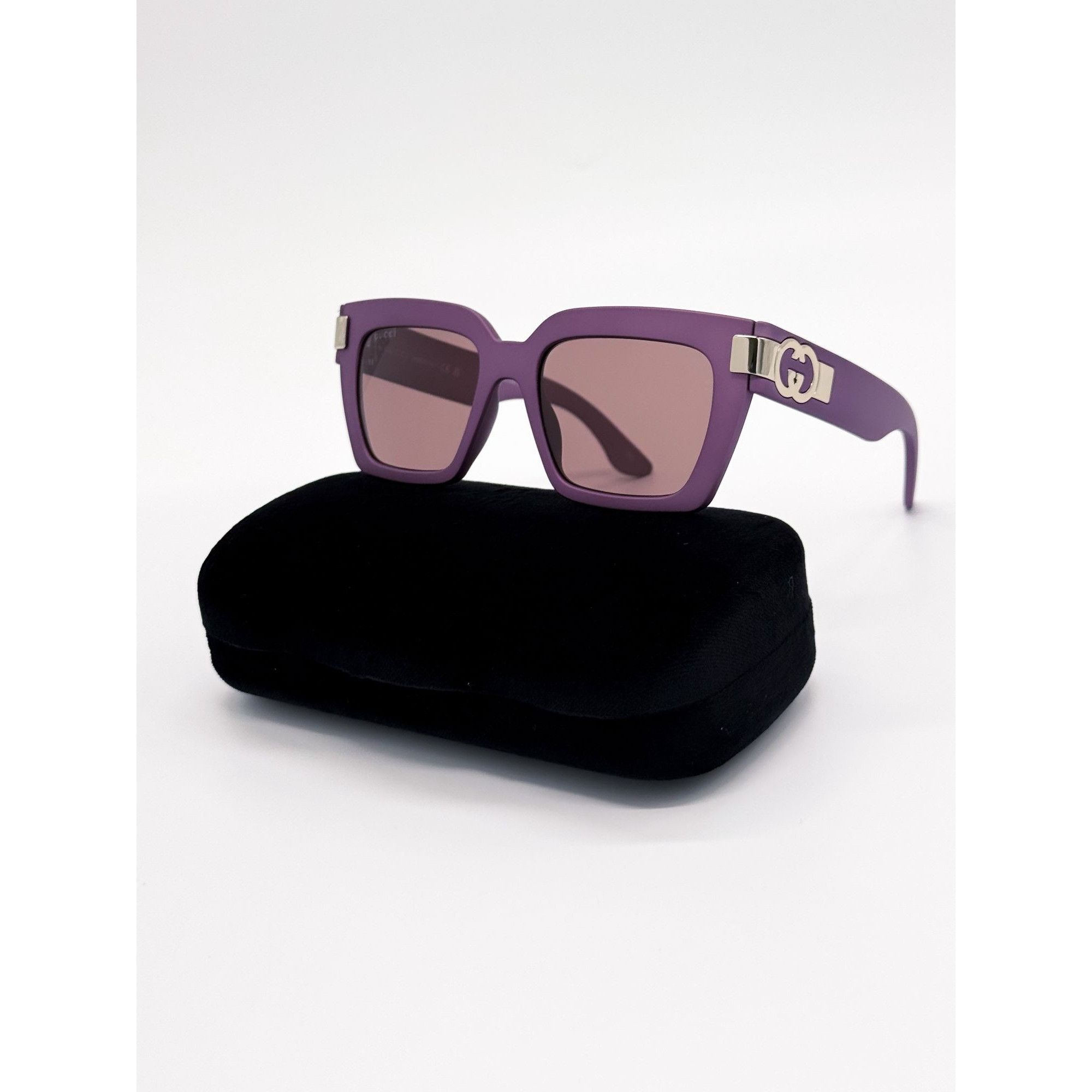 Gucci NEW GUCCI SUNGLASSES GG1689S 004 VIOLET WOMEN EYEWEAR Size ONE SIZE - 1 Thumbnail