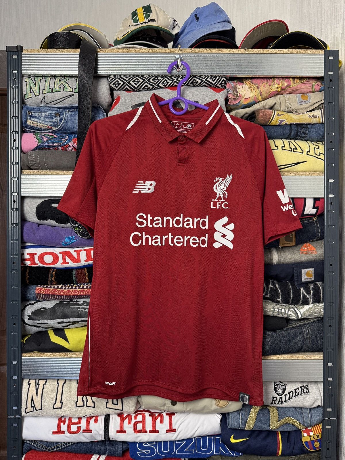 New Balance New Balance FC Liverpool M.Salah Soccer Jersey Y2K Drill Size US S / EU 44-46 / 1 - 1 Thumbnail