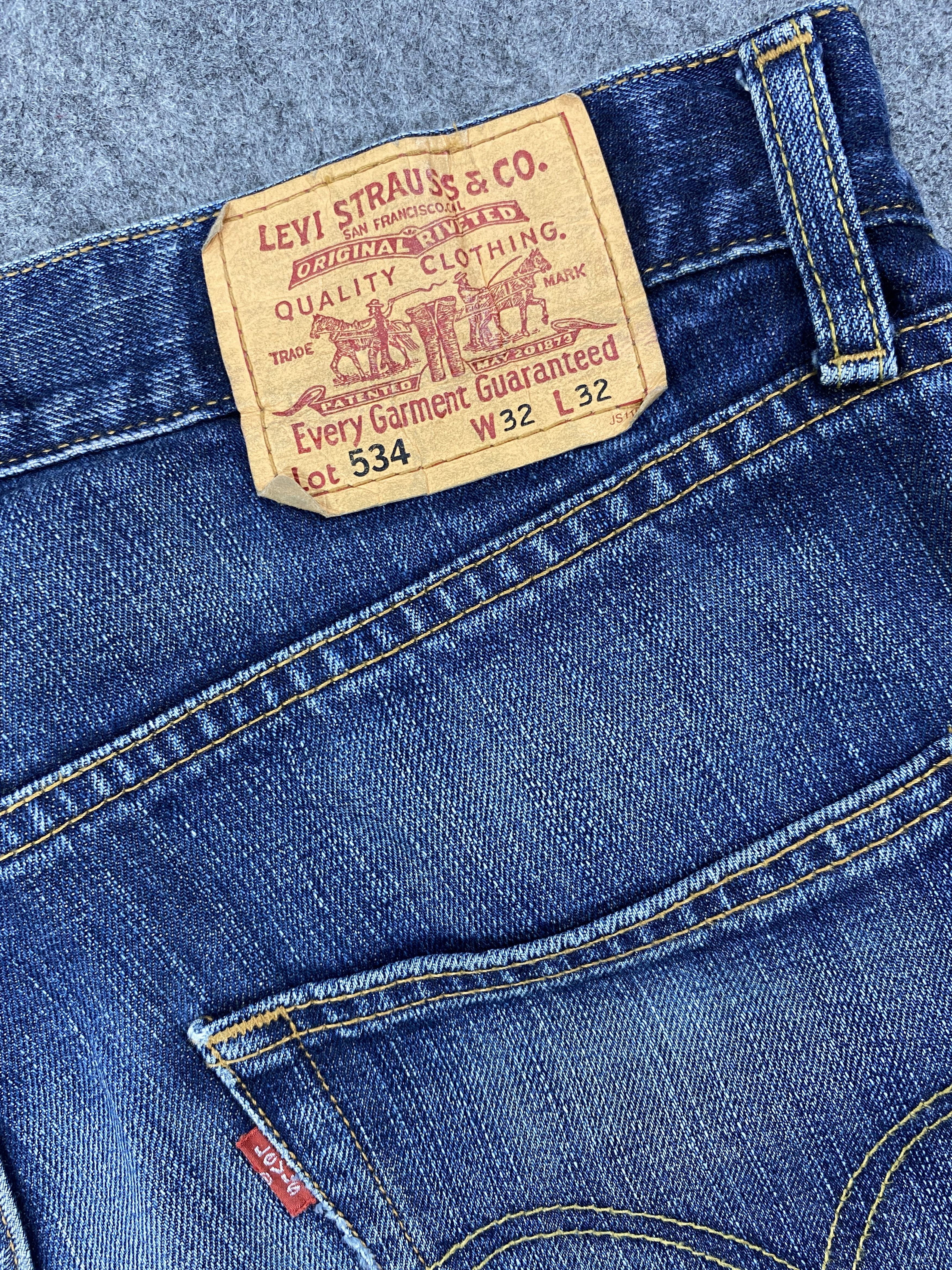 Levi's Distressed Blue Vintage Levi's 527 32x32 Denim -JN2068 Size ONE SIZE - 9 Thumbnail