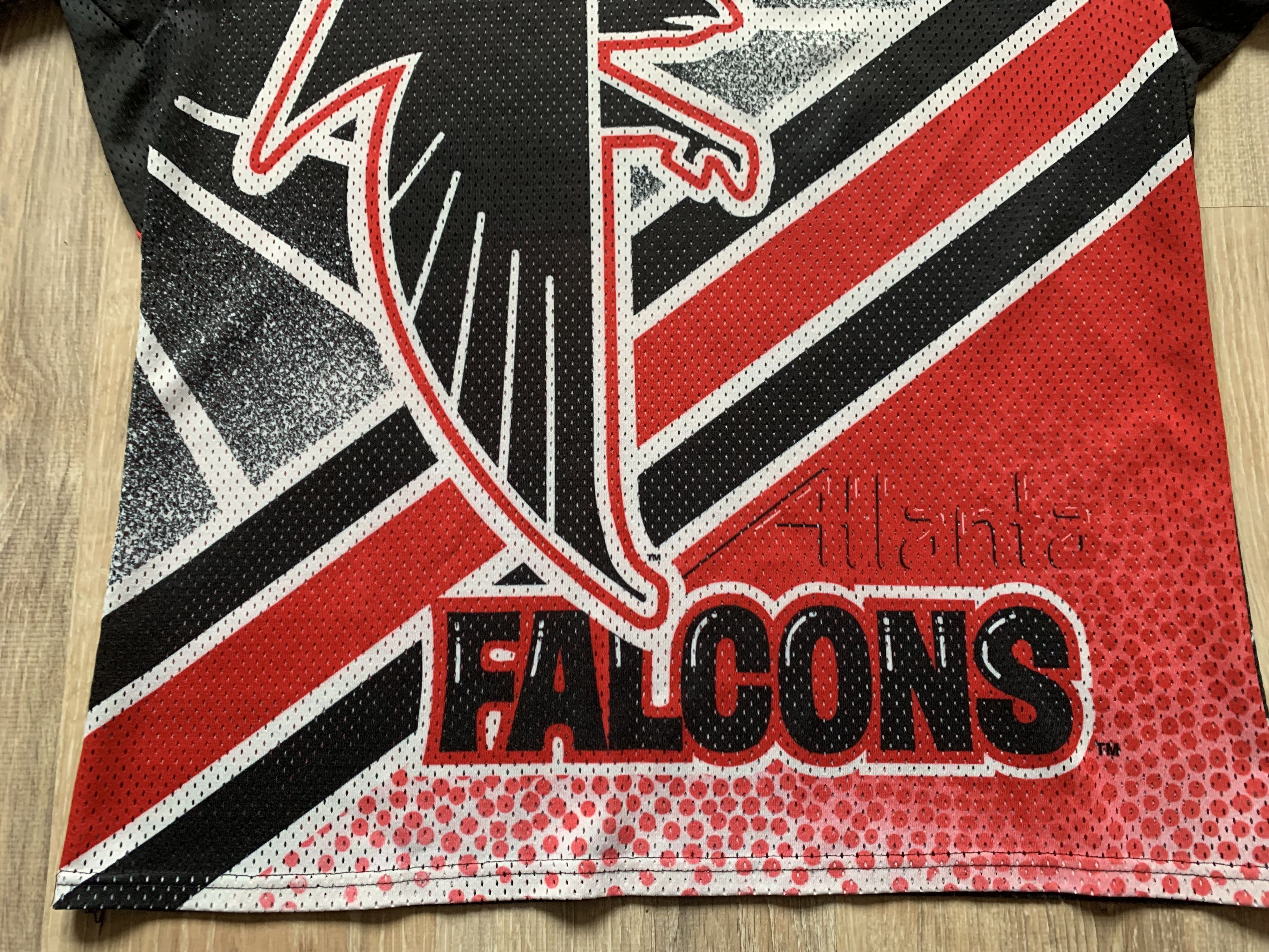 Ccm × NHL × Vintage Very Rare Atlanta Falcons CCM Hockey Jersey Overprint Size US S / EU 44-46 / 1 - 6 Thumbnail