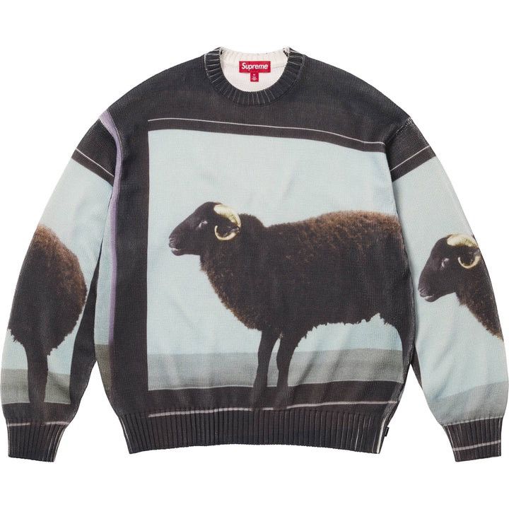 Supreme Supreme Damien Hirst Sheep Sweater Black | Grailed 